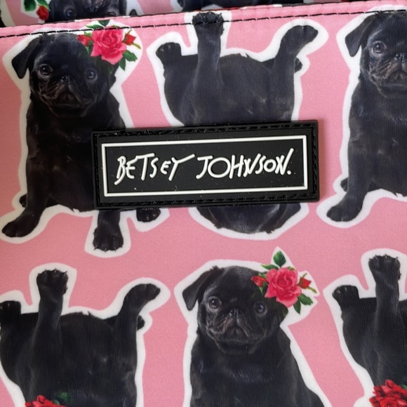 NWT Betsey Johnson Insulated Lunch Tote. Dog Lovers Design. - Picture 2 of 10
